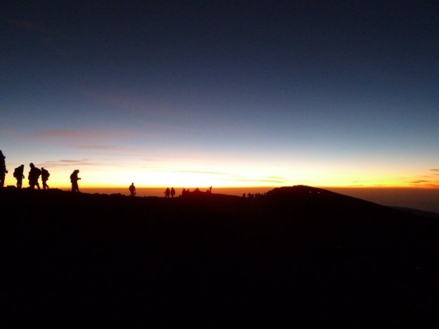 Sunrise at summit